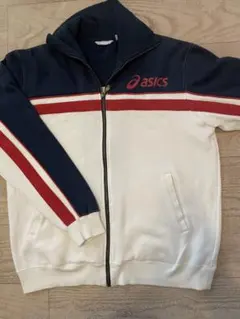 アシックス　メンズ　ジップスウェット　ジャケット 裏起毛