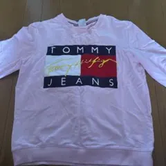 TOMMY JEANS ピンク スウェット