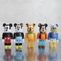ベアブリック ミッキーフレンズ　5体セット