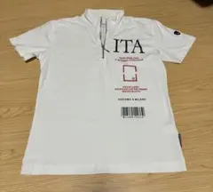 VIOLA RUMORE ハーフジップ Tシャツ ホワイト M