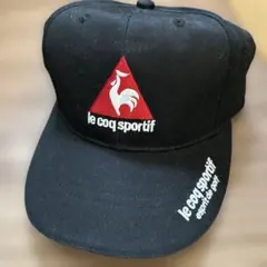 新品✴︎le coq sportif ブラックキャップ