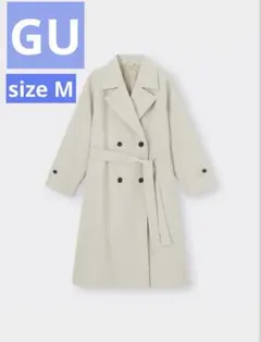 GU トレンチコート スプリングコート　M