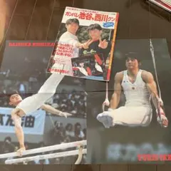 池谷幸雄 西川大輔 体操選手 ガンバレ池谷、西川クン 日スポーツクラブ