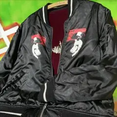 00s UPROCKERS リバーシブル ジャケット ベロア 海外ストリート