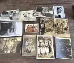 古写真】戦前 集合写真 台紙貼り 大正末期〜昭和初期 - メルカリ