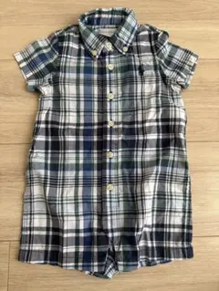 Ralph Lauren チェック柄 半袖シャツ 60cm