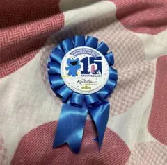 クッキーモンスター セサミストリート 　USJ　15周年記念缶バッチ