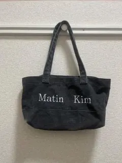 Matin Kim ブラック トートバッグ