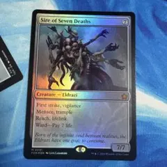 MTG 七つの死の種父 日本語 プロモ - メルカリ