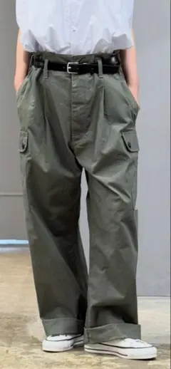 チマラUNISEX MILITARY TROUSERS (PLEASE限定) chimala（チマラ） chimala aranciato別注 USアーミー チノ トラウザー