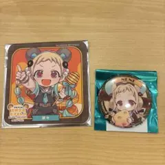 普*9様 地縛少年花子くん motto cafe 缶バッジ コースター 八尋寧々