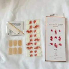 ⭐️未使用⭐️ネイルステッカー マニキュア ネイルストリップ 自己粘着ジェル