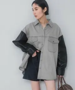 オーバーサイズ デニムジャケット