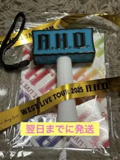 WEST. LIVE TOUR 2025 ペンライト【銀テ付き】