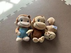 おさるのジョージ ぬいぐるみセット