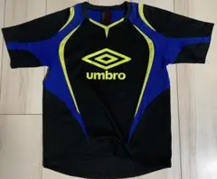 umbro アンブロ子供用サッカー半袖ウェア 150cm 黒/青/黄
