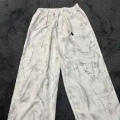 SHEIN カジュアルパンツ　アプリコット柄　メンズ　L