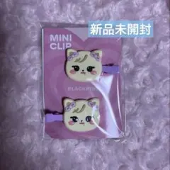 BLACKPINK BORNPINK グッズ ロゼ ミニクリップ 前髪 ヘアピン