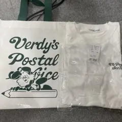 【XXLサイズ】verdy postal service ロゴTシャツ