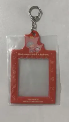 大妖怪　サンリオ　エニマイくじ　E賞　トレカケース　だるまいずごっど　ローソン