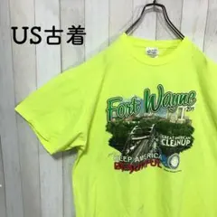 US古着Tシャツ両面プリントバックプリント風景