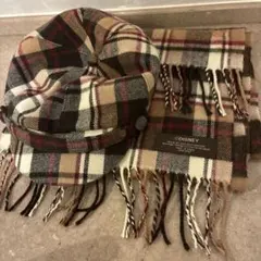 ［美品］ディズニーワールド　マフラー&キャップ