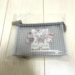 ホワイトタイガーとブラックタイガー 3ポケットポーチ　グッズ　うさぎ先生