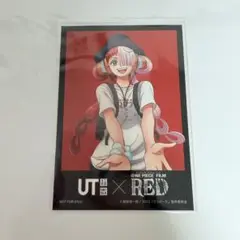ワンピース　ユニクロ　試写会限定　コラボステッカー　ウタ　おまけ付き ONEPIECE ウタ ユニクロ film RED 試写会限定品 ワンピース