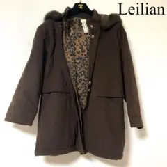 レリアン♡中綿ジャケットコート ブラウン