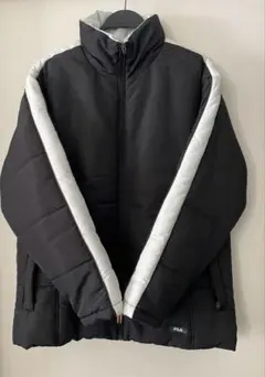 FILA ナイロンジャケット ブラック アウター　ジャケット 冬服　サイズM