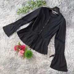 ✨MAX&Co✨サイズ38(M) ブラウス ブラック レース 長袖のサムネイル