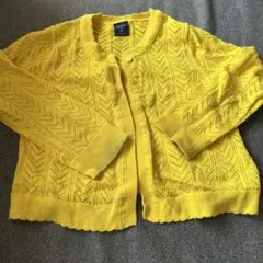 gap 黄色カーディガン　4歳サイズ