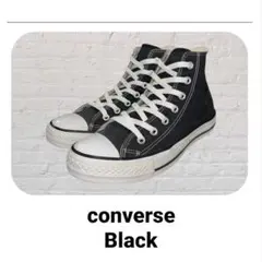 Converse Black ハイカットスニーカー