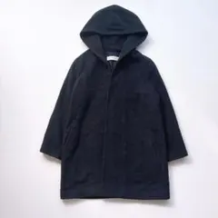 GALERIE VIE ギャルリーヴィー　カシミヤ混　フーデット　ウールコート