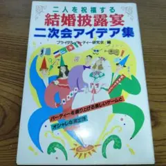 二人を祝福する結婚披露宴二次会アイデア集