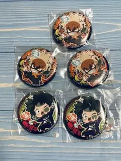 ヒロアカ　爆豪　緑谷　ぴた！でふぉめ缶バッジ　僕のヒーローアカデミア　幼馴染