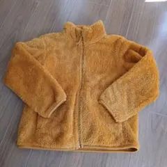 ☆UNIQLO　フリースジャケット オレンジ 120