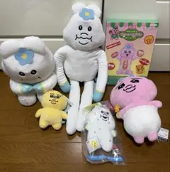 【新品・未開封・タグ付】おぱんちゅうさぎ　んぽちゃむ　きみまろ　プライズ６点