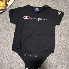Champion ベビー ロンパース ブラック 70cm