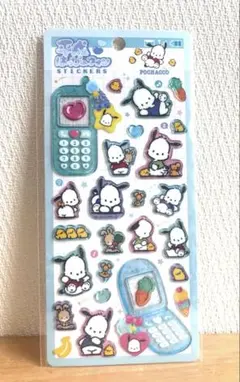 산리오 ポチャッコ 平成ハッピーフォン ステッカー 正規品