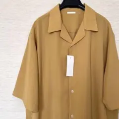 GU オープンカラーシャツ （五分袖）
