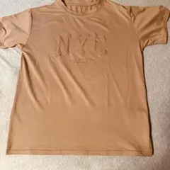 NYC ロゴ 半袖Tシャツ ブラウンのサムネイル
