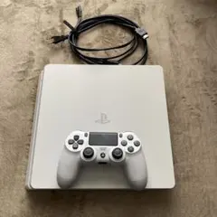 ホワイト プレイステーション4 本体 コントローラー付き(PS4 SLIM)