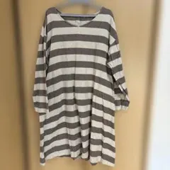 Samana Mos2 ストライプ 長袖チュニック