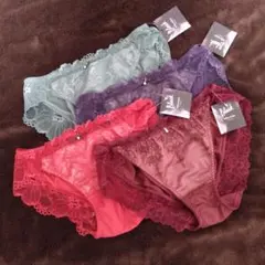 レースショーツ4枚セット