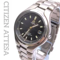 稼働良品 CITIZEN ATTESA ボーイズ エコドライブ ソーラー チタン