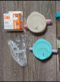 赤ちゃんセット　トレーニングマグ　おでかけマグ　ストロー替