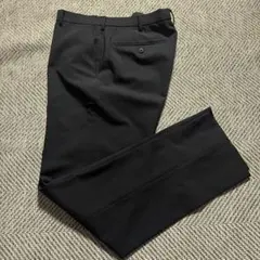 UNIQLO ネイビー 感動パンツ　ウエスト79、レングス76 ウールライク