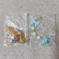 シナモロール　ストラップ&フィギュアセット