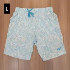 YONEX　ハーフパンツ　Lサイズ　ライトブルー／ホワイト 25のサムネイル